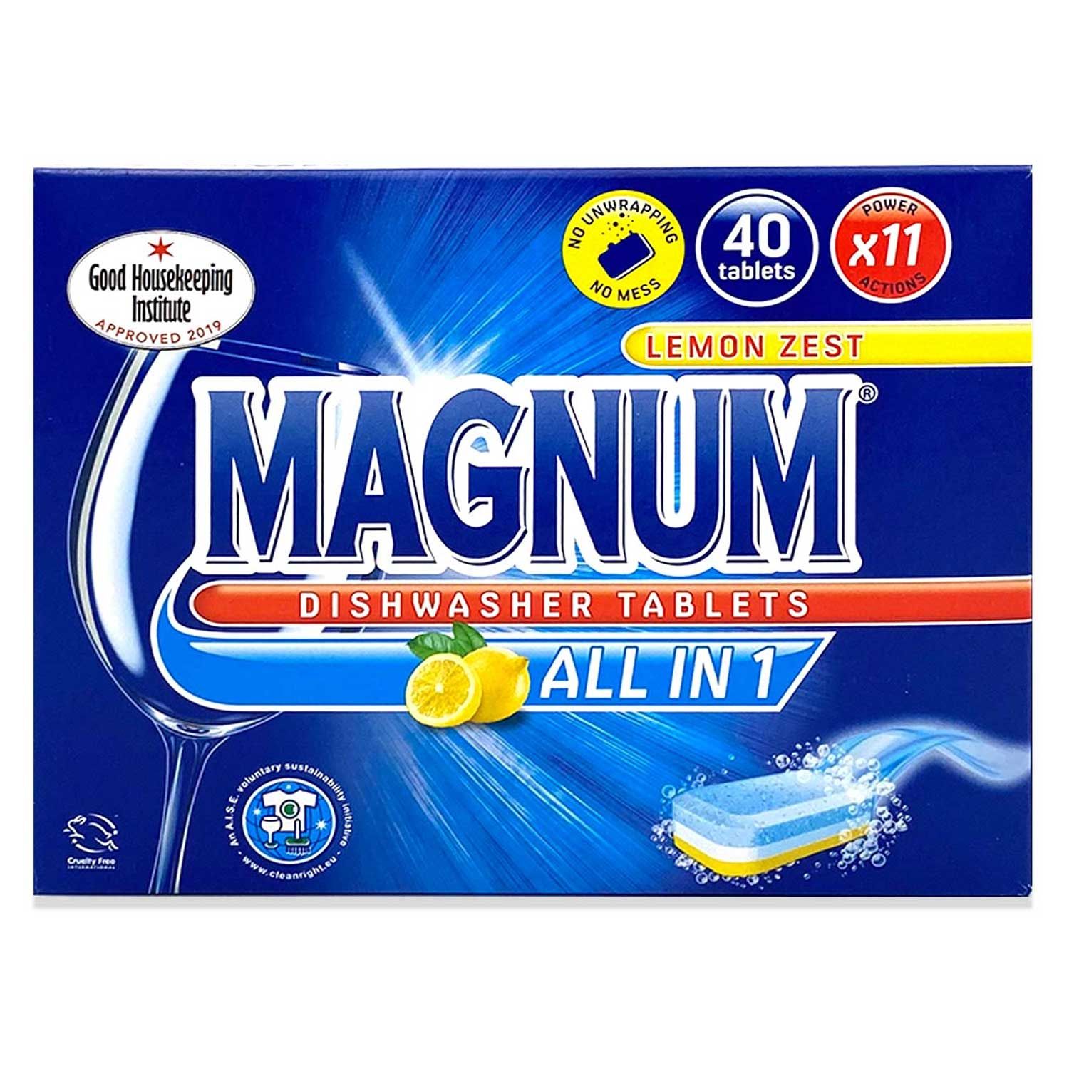 Dishwasher Tabs All In 1 40 Pack Magnum